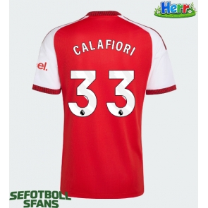 Arsenal Riccardo Calafiori #33 Hemmatröja 2026-27 Kortärmad